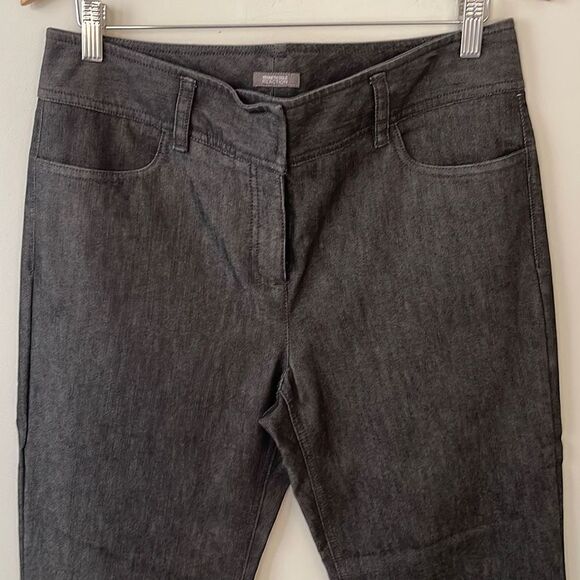 Kenneth Cole Reaction Womens Straight Leg Jeans Denim Pocket Blue/BlackSize‎ 10 - Picture 2 of 10